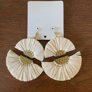 Brand new Roller Rabbit Malisa gold earrings